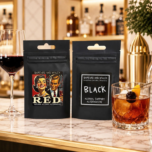 Black + Red Samples