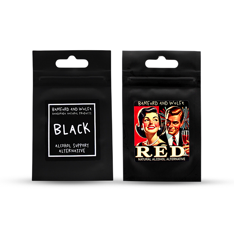 Black + Red Samples