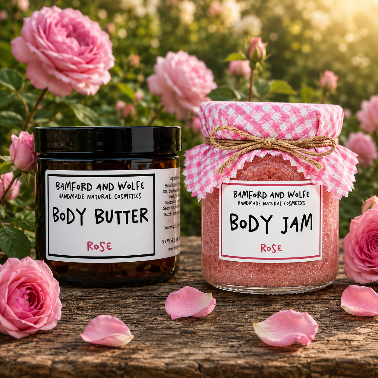 Body Jam Rose + Body Butter Rose