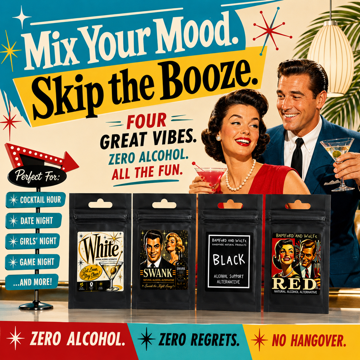 Alcohol Alternative Flight