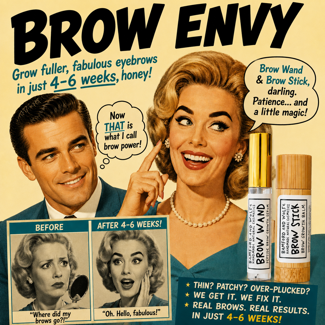 Brow Stick + Brow Wand