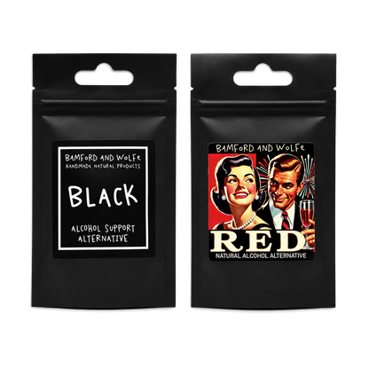 Black + Red Samples