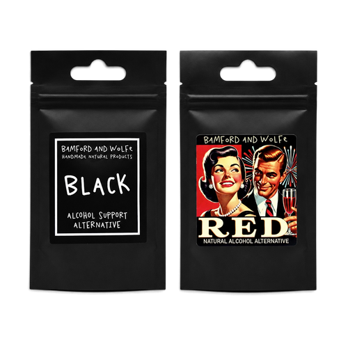 Black + Red Samples