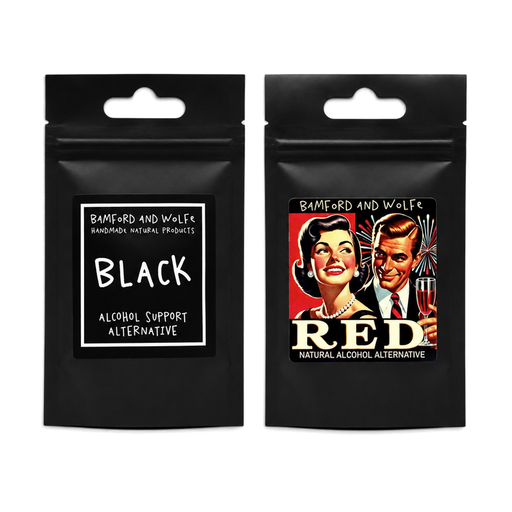 Black + Red Samples